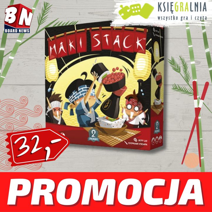 Księgralnia - Promocja -  Maki Stack