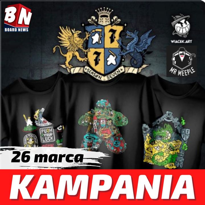 Mr. Meeple - Mr Meeple Board Games Clothes Season Seven