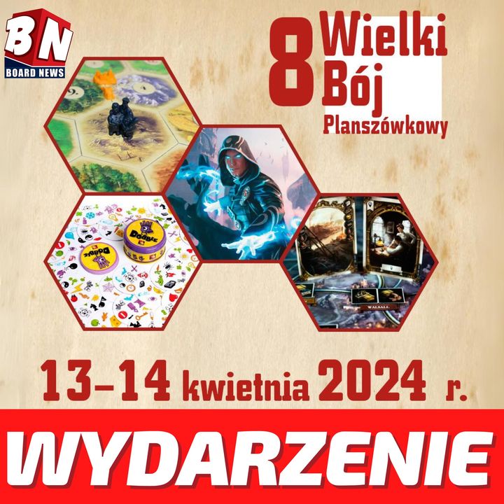  Wydarzenie - Kielce - VIII Wielki Bój Planszówkowy
