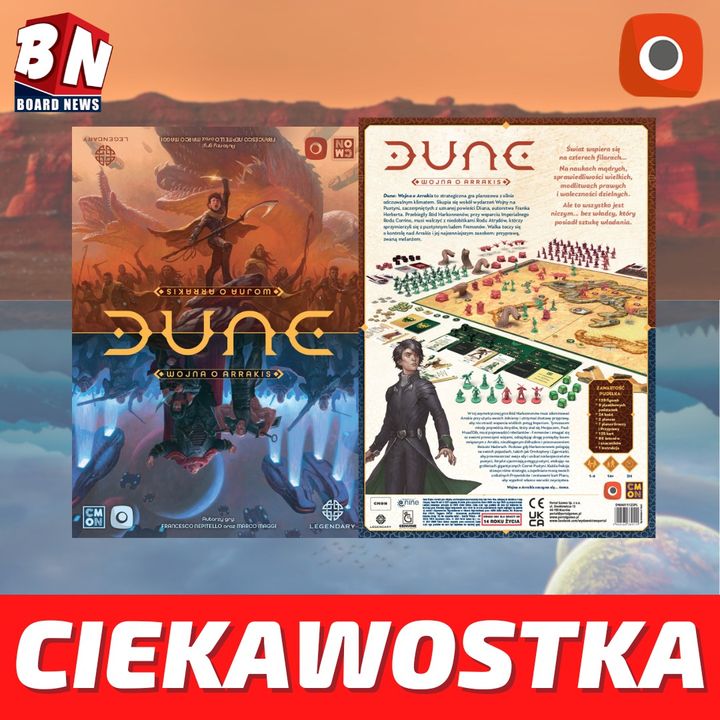  Portal, Dune: Wojna o Arrakis - Prezentacja Okładki 