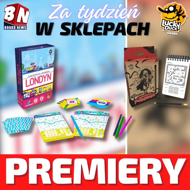 Lucky Duck Games - Nadchodzące Premiery 