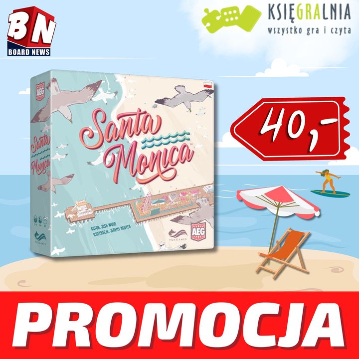 Księgralnia - Santa Monica - Promocja