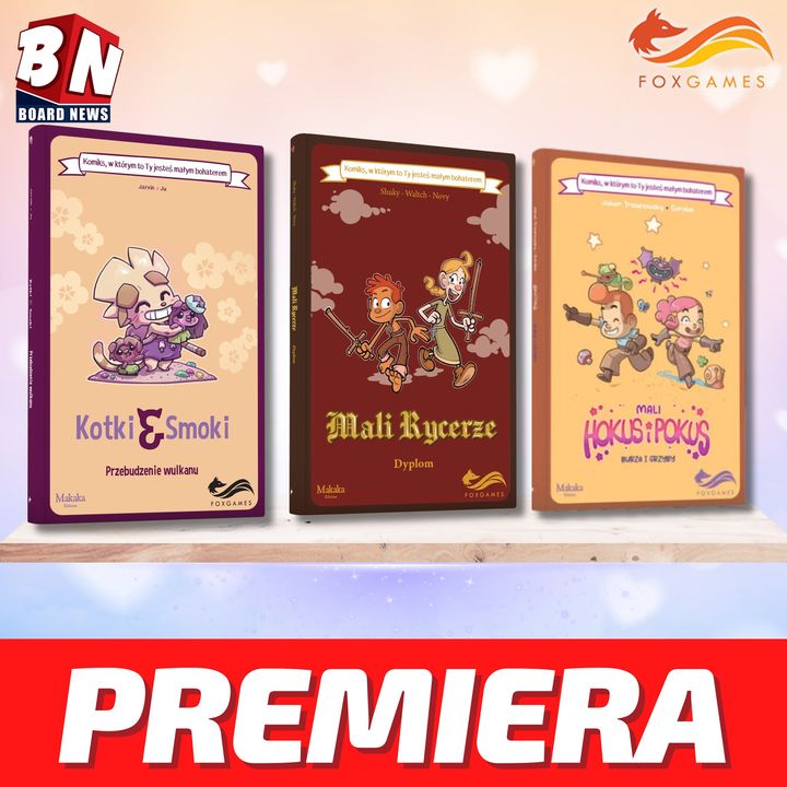  Fox Games – Kotki i Smoki, Mali Rycerze, Hokus i Pokus