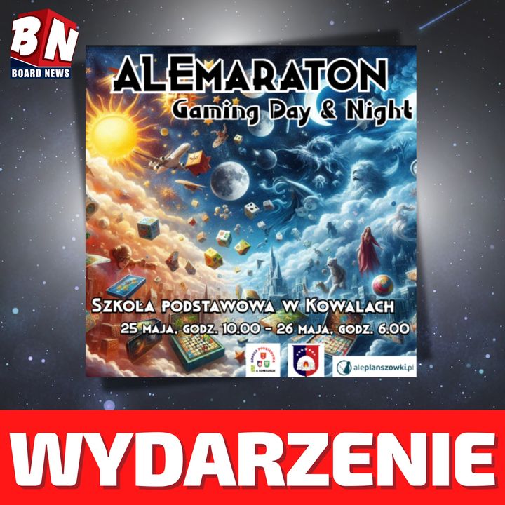  ALeplanszówki - Alemaraton Gaming Day & Night 