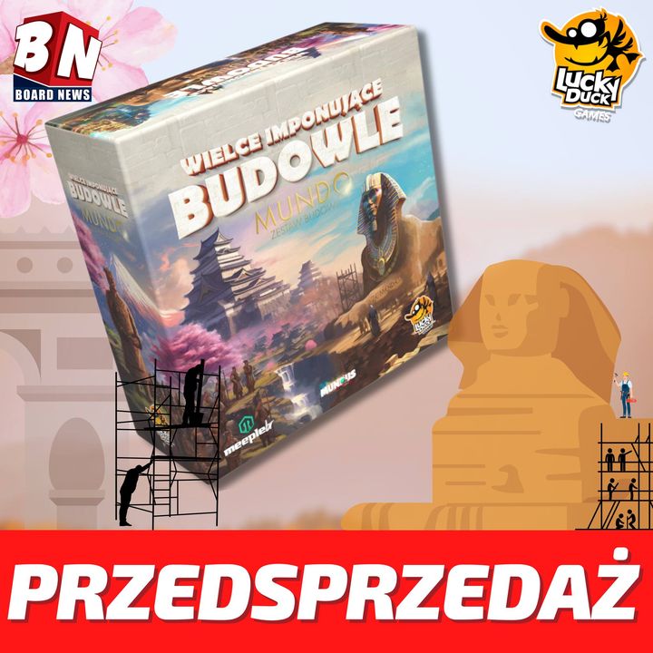 Lucky Duck Games – Wielce Imponujące Budowle: Mundo