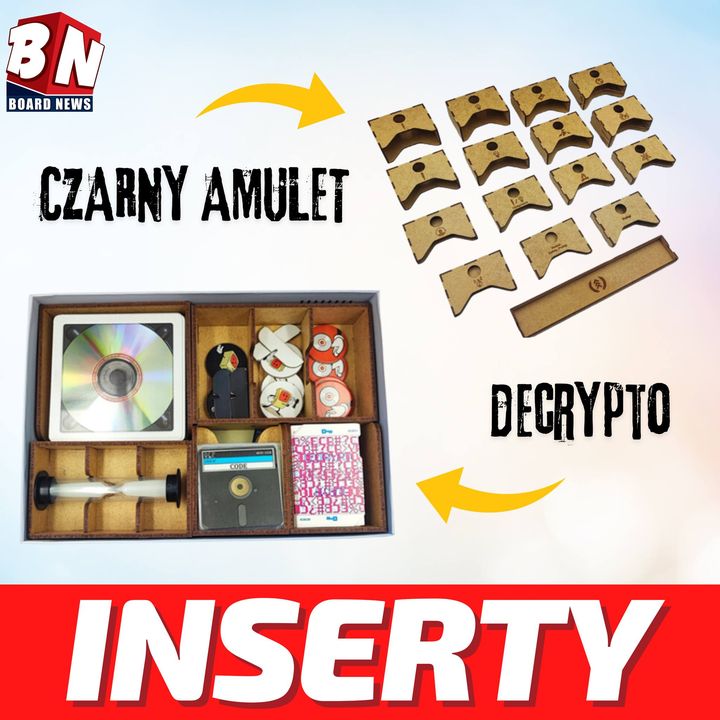  Lucky Graw – Inserty do: mroczny Amulet I Decrypto 