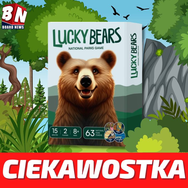  Kickstarter - Lucky Bears: National Parks Game