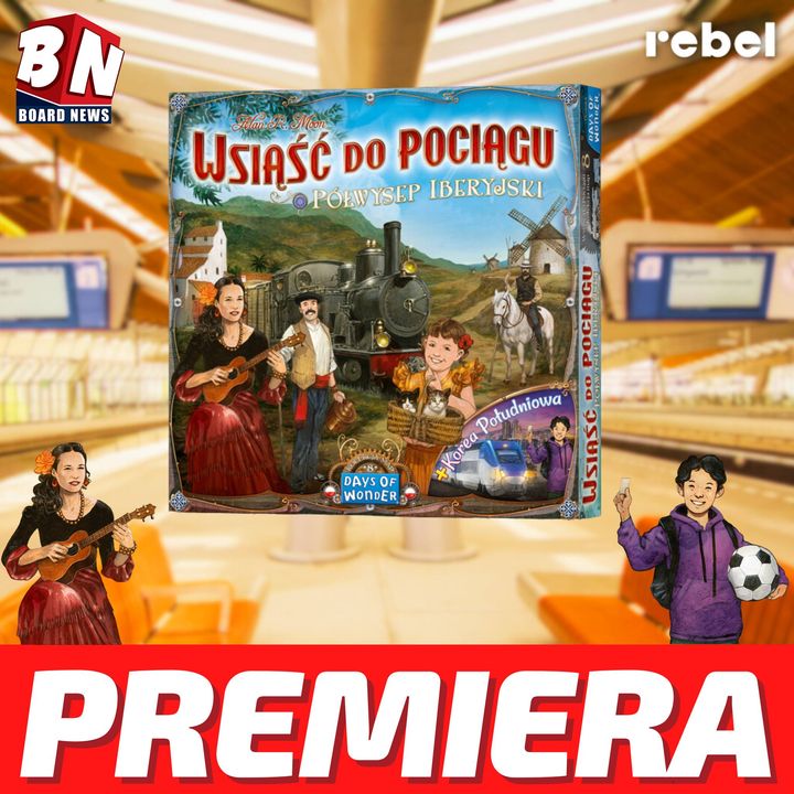  Rebel - Wsiąść do Pociągu: Półwysep Iberyjski 