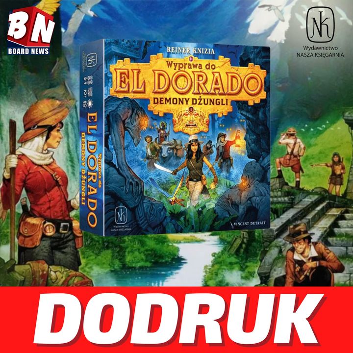  Nasza Księgarnia  - Wyprawa do El Dorado: Demony Dżungli - dodruk 