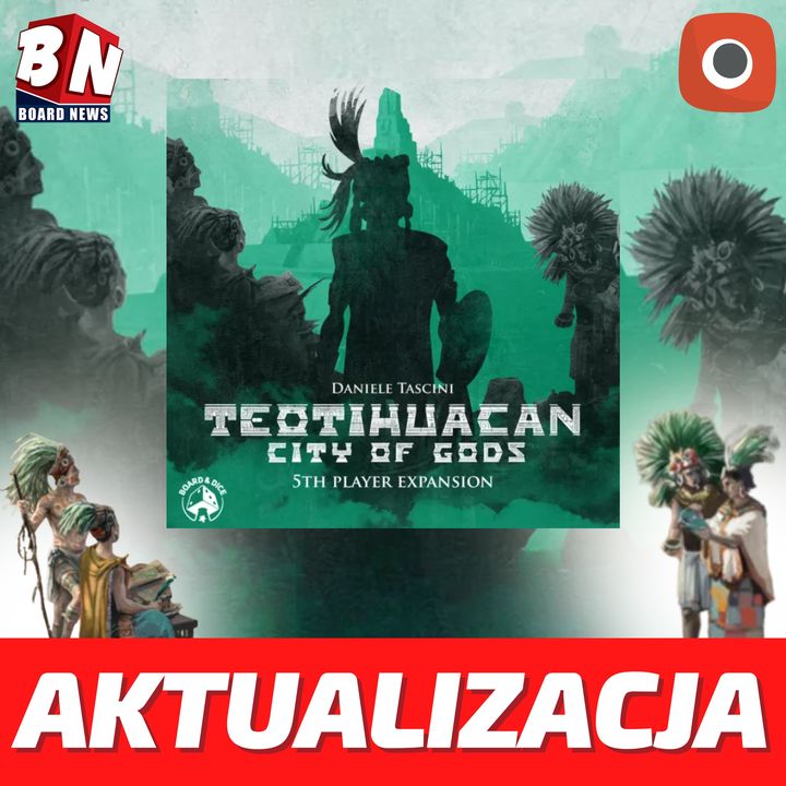  Portal Games - Teotihuacan Miast Bogów: rozszerzenie 5 gracz 