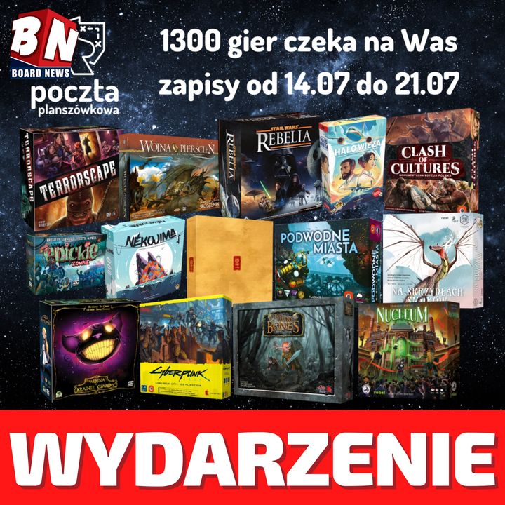  Wydarzenie - Poczta Planszówkowa 