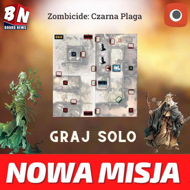  Portal Games –Zomicide: Czarna plaga, nowy scenariusz 