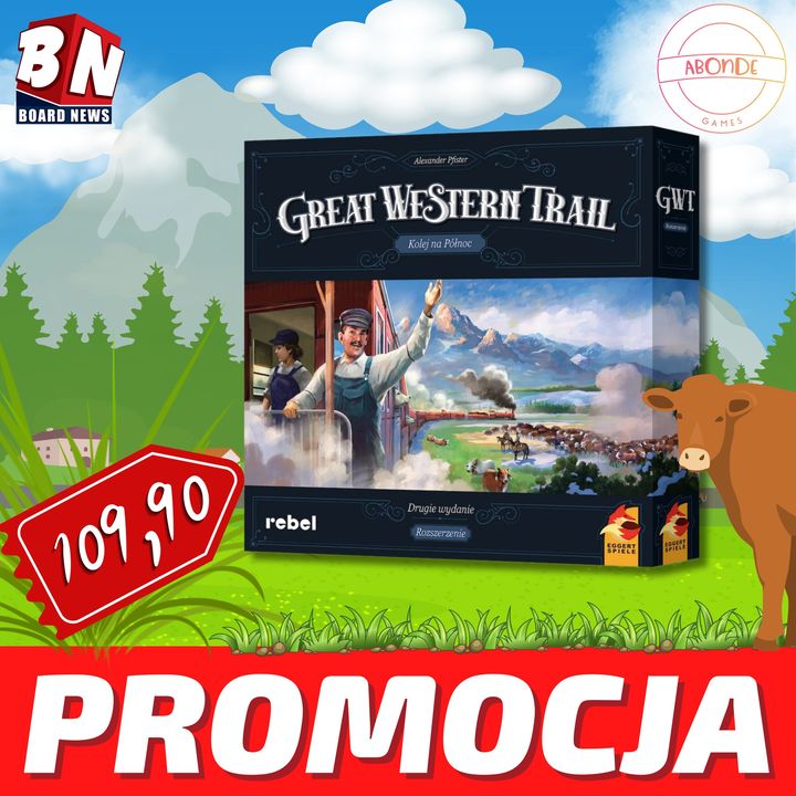  Abonde Games - Great Western Trail: Kolej na Pólnoc 