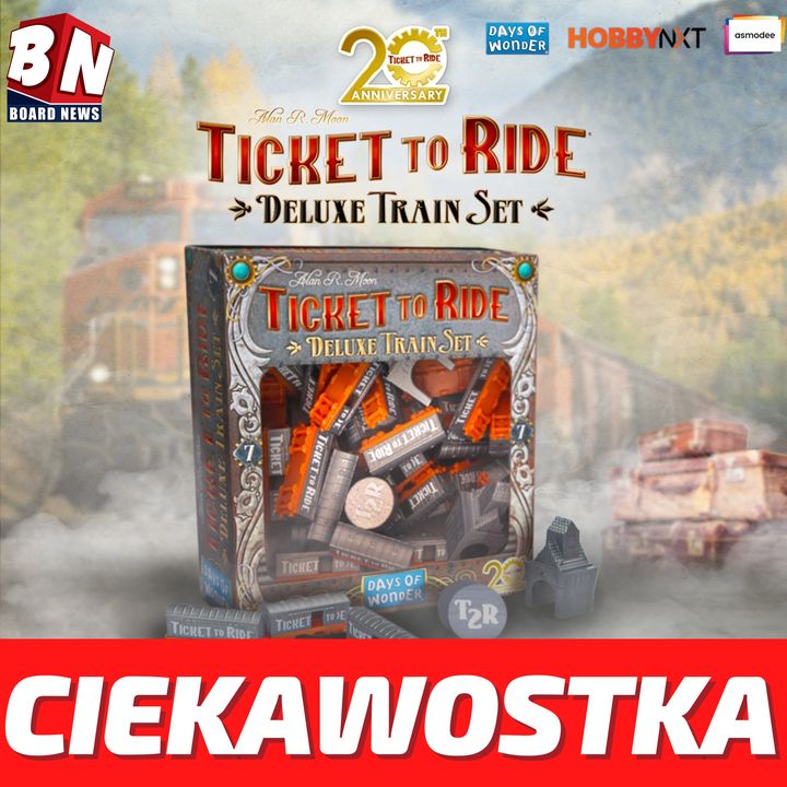  Days Of Wonder - Ticket to Ride: Deluxe Train Set 