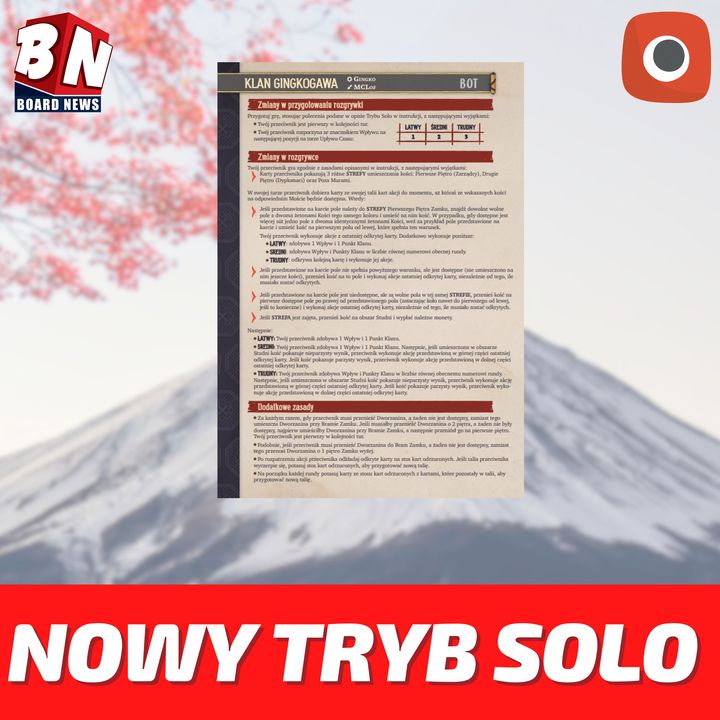  Portal Games - Bialy Zamek; nowy tryb solo 