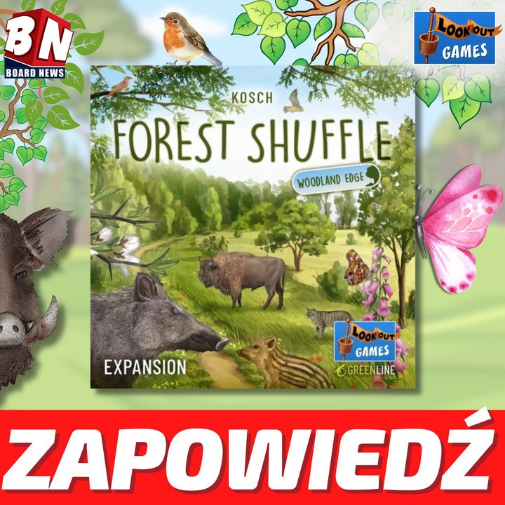  Lookout Games - Forest Shuffle: Woodland Edge 