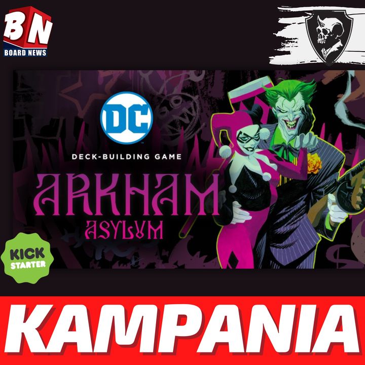 Cryptozoic Entertainment - DC Deck-Building Game: Arham Asylum 