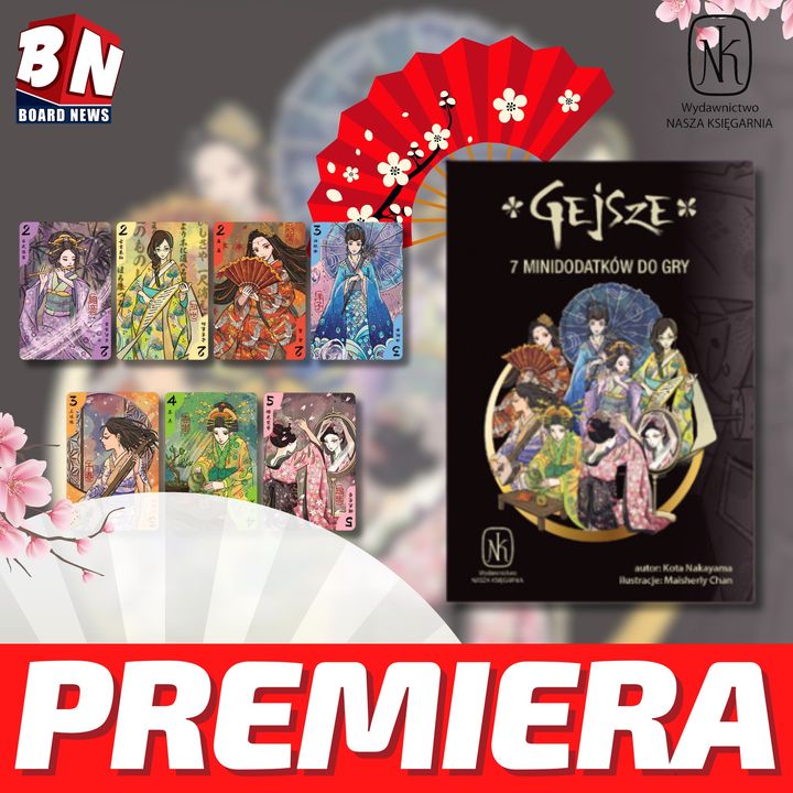  Nasza Księgarnia - Gejsze: 7 minidodatków 