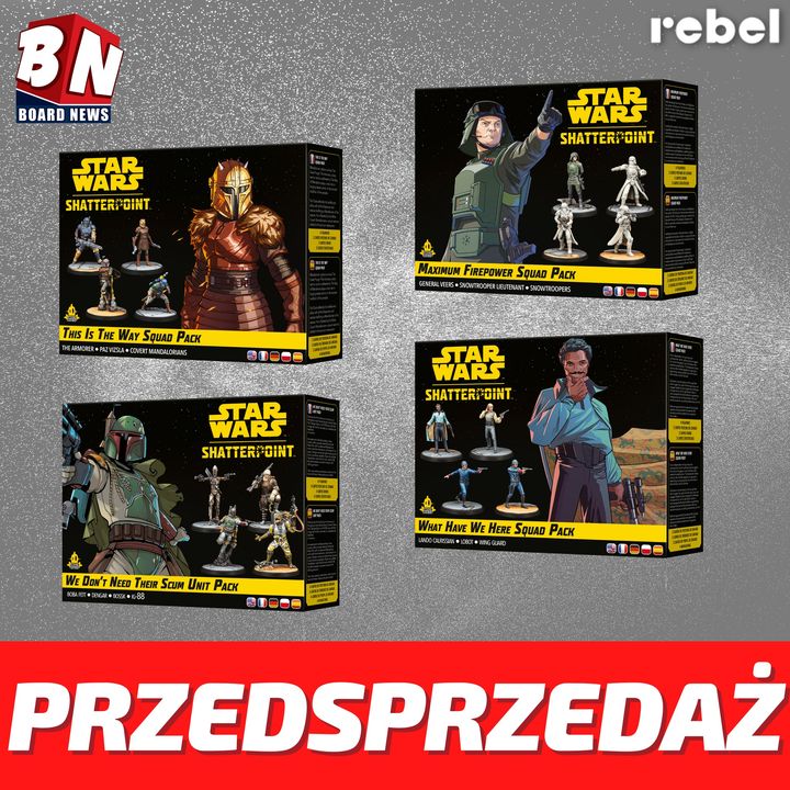  Rebel – Star Wars Shatterpoint – 4 dodatki 