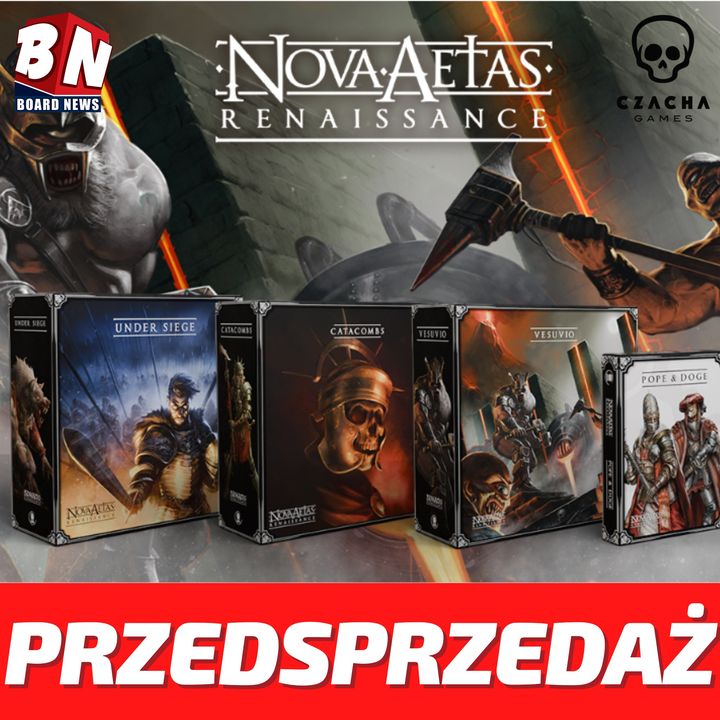 Czacha Games – dodatki do Nova Aetas Renaissance