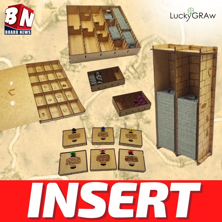  Lucky Graw – Insert do Carcassonne: Big Box, Wieża do Carccassone 