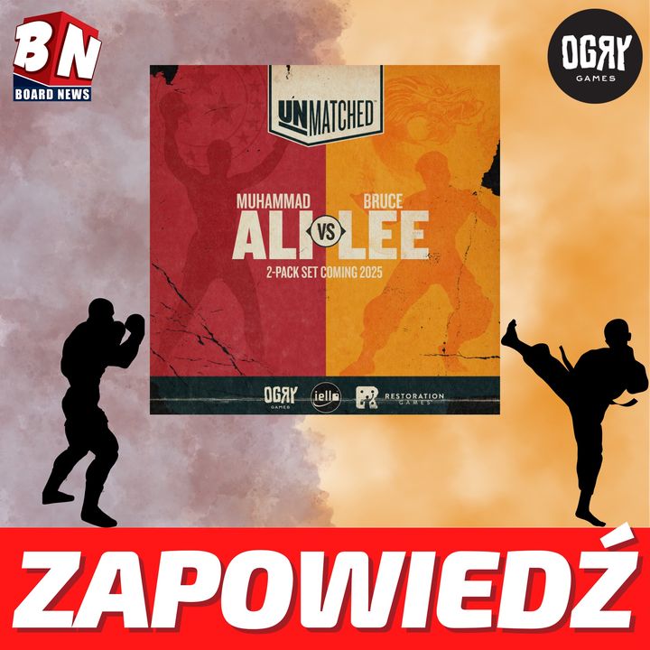  Ogry Games  – Unmatched: Muhammad Ali vs Bruce Lee 