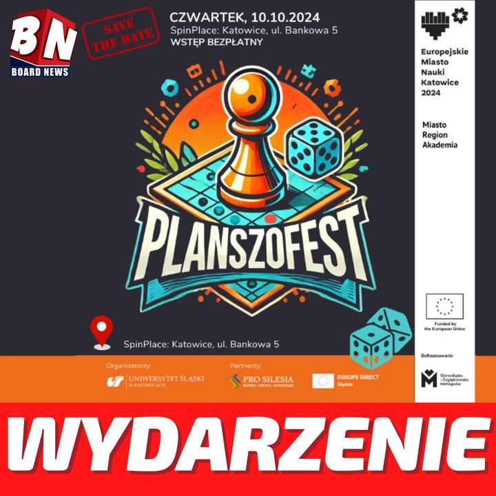  WYDARZENIE - Planszofest Katowice