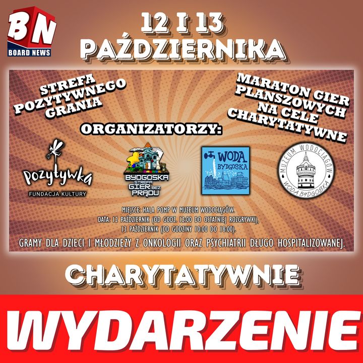 Wydarzenie – Strefa Pozytywnego Grania - Bydgoska Strefa Gier Bez Prądu 