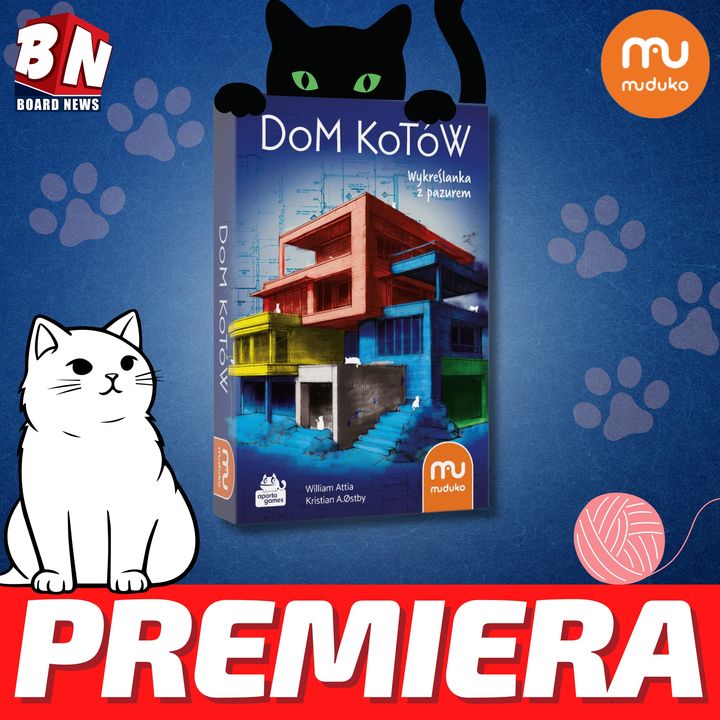  Muduko - Dom Kotów: Wykreślanka z Pazurem