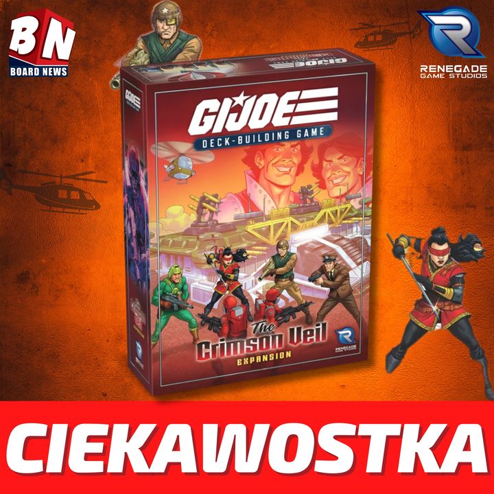  Renegade Game Studios - G.I.JOE Deck Building Game: The Crimson Veil Expansion 