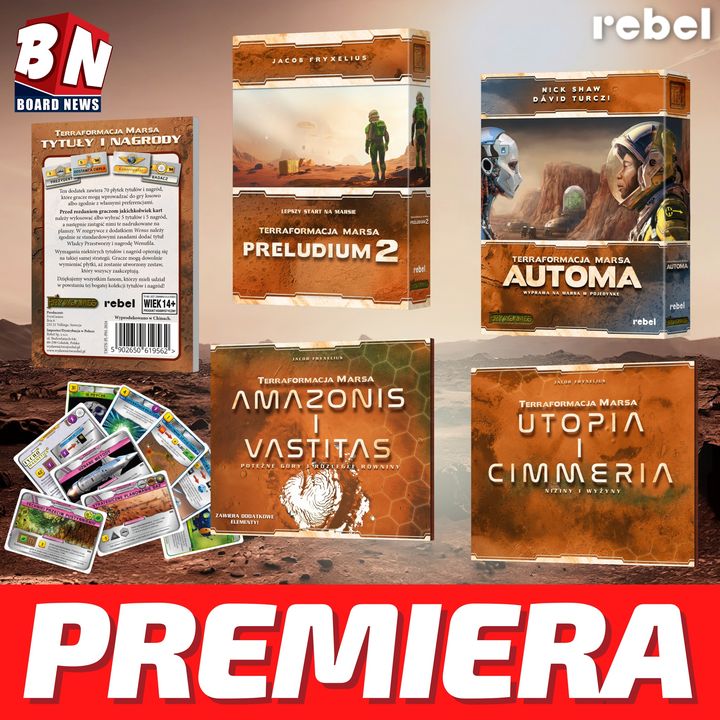  Rebel – Terraformacja Marsa: 7 dodatków 