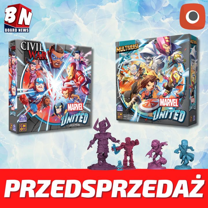  Portal Games – Marvel United: Multiverse; Marvel United: Civil War 