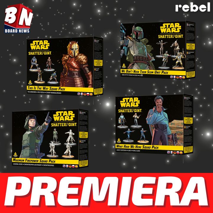  Rebel – Star Wars Shatterpoint – 4 dodatki 