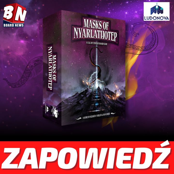  Ludonova - Masks of Nyarlathotep: A Call of Cthulhu Board Game  