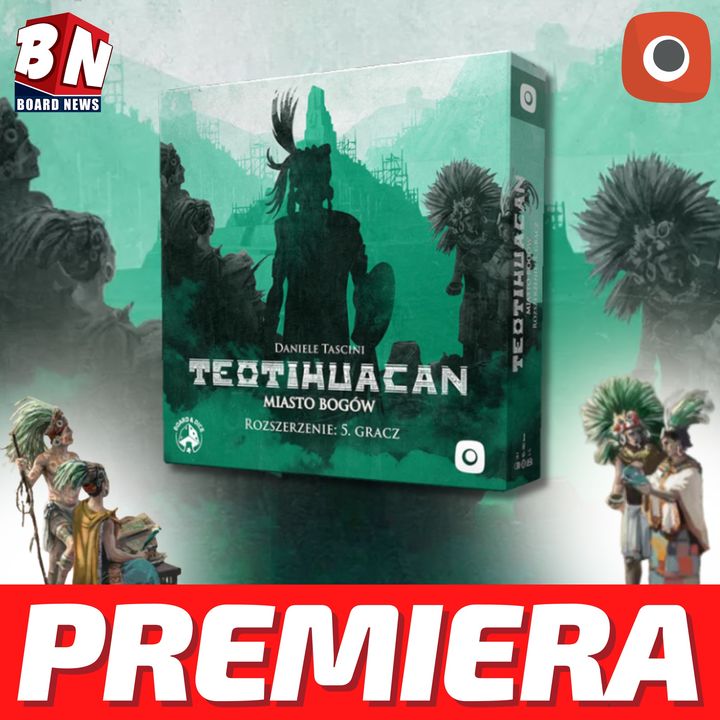  Portal Games – Teotihuacan Miast Bogów: rozszerzenie 5 gracz 