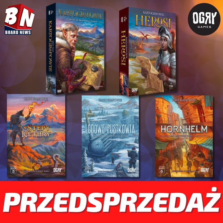 Ogry Games - Kartografowie z dodatkami