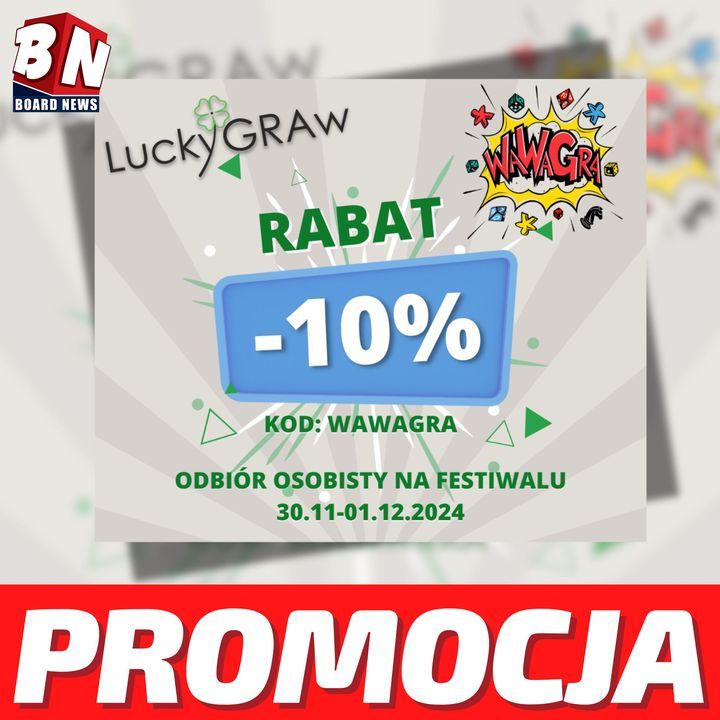 LuckyGraw - Promocja WawaGra