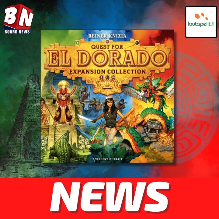 Lautapelit fi – The Quest for El Dorado: Expansion Collection 
