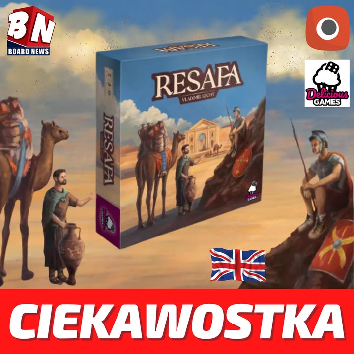  Portal Games - Resafa: wydanie angielskie 