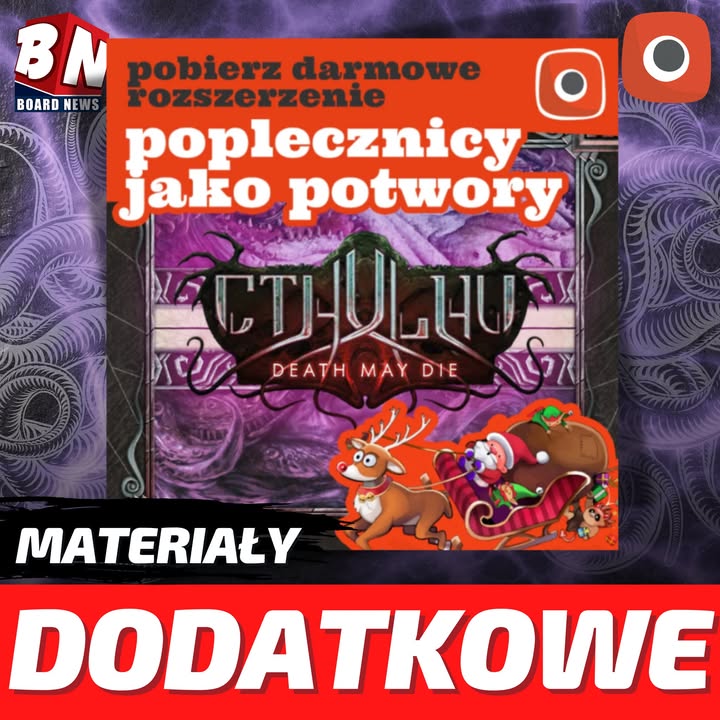 Portal Games – Materiał do Cthulhu Death May Die: Strach przed Nieznanym