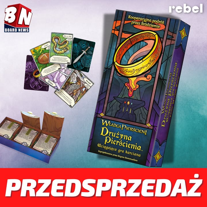 Rebel – Władca Pierścieni: Drużyna Pierścienia. Wciągająca gra karciana 