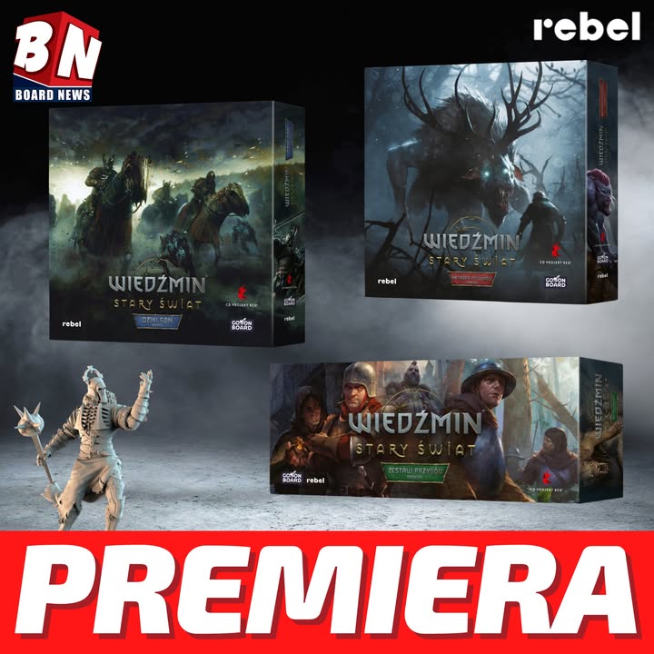  Rebel – Wiedźmin: Stary Świat – 3 dodatki 