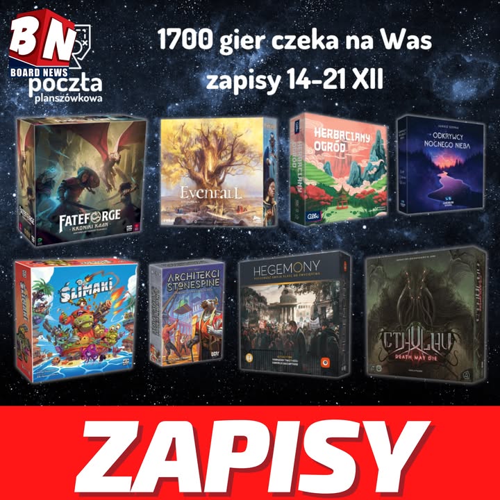  Wydarzenie – Poczta Planszówkowa 