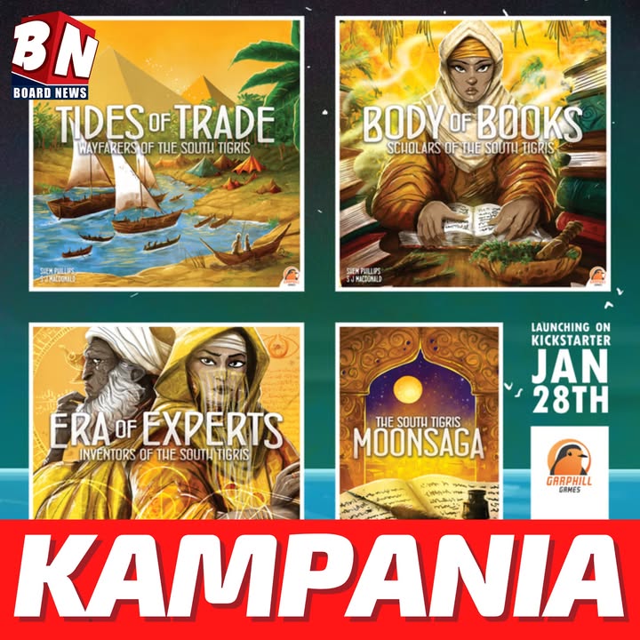 Garphil Games – Dodatki do serii "The South Tigris"