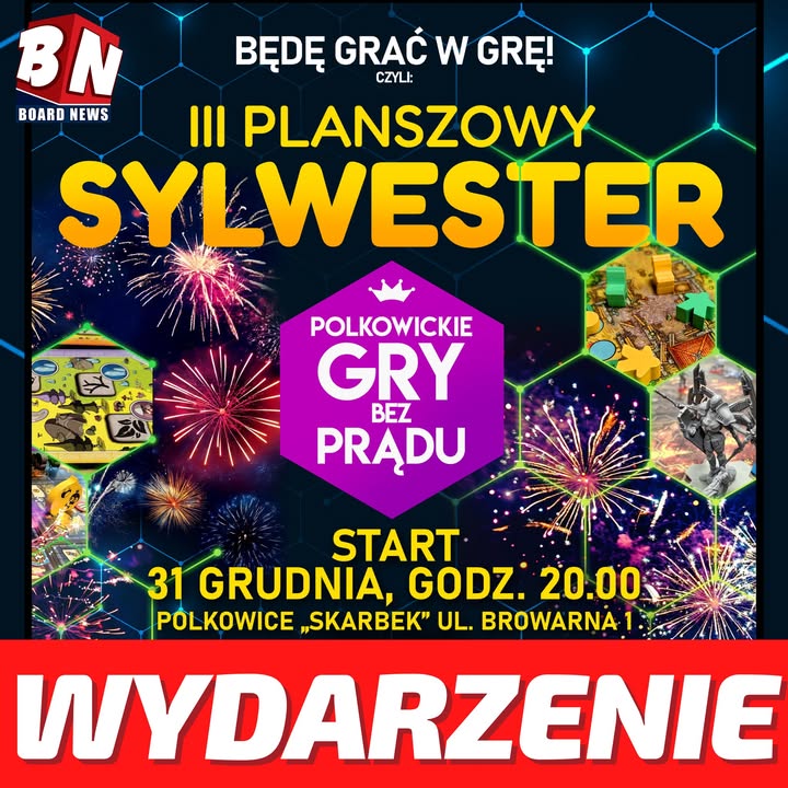  Wydarzenie - III Planszowy Sylwester