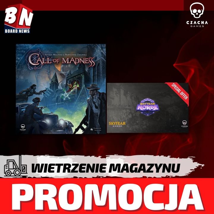 ‼ PROMOCJA ‼ Czacha Games - Wietrzenie magazynów