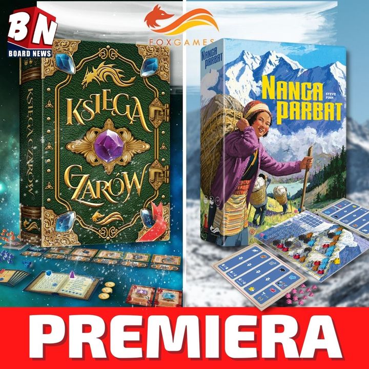 ‼ PREMIERA ‼ Fox games - Księga czarów i Nanga Parbat