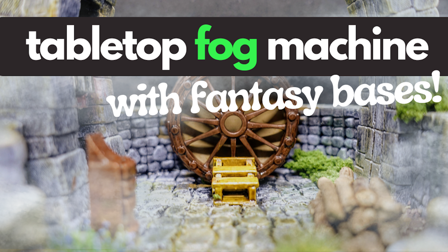 TABLETOP FOG MACHINE KICKSTARTER
