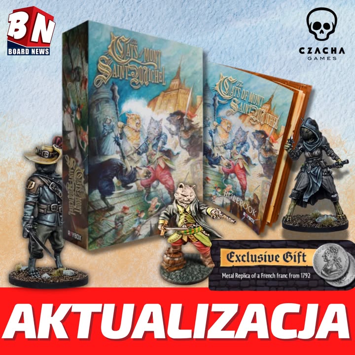 Czacha Games – Koty z Mont Saint Michel