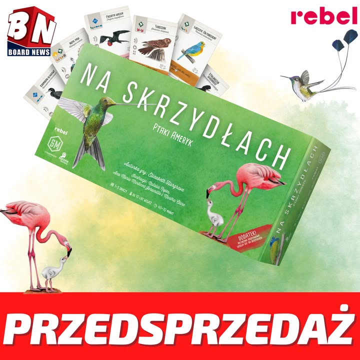 Rebel – Na skrzydałach: Ptaki Ameryk